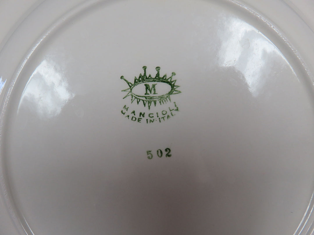 Mancioli Thanksgiving Plate Set