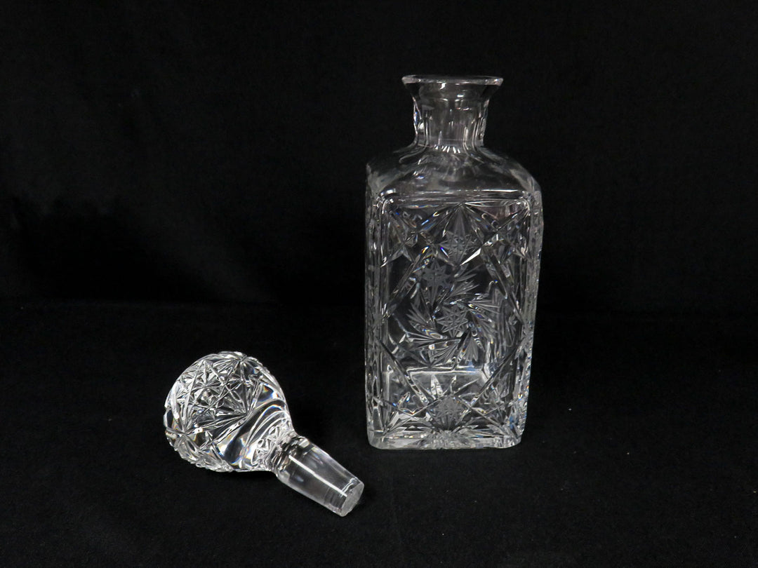 Bohemian Cut Liquor Decanter