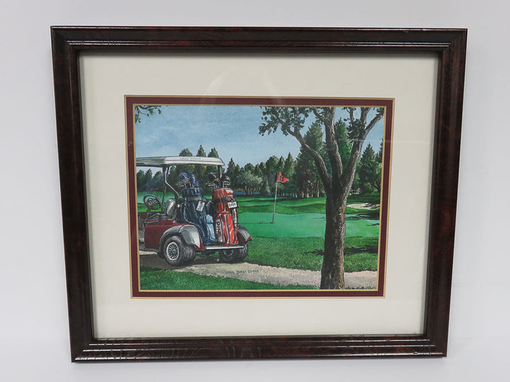 Golf Cart Print
