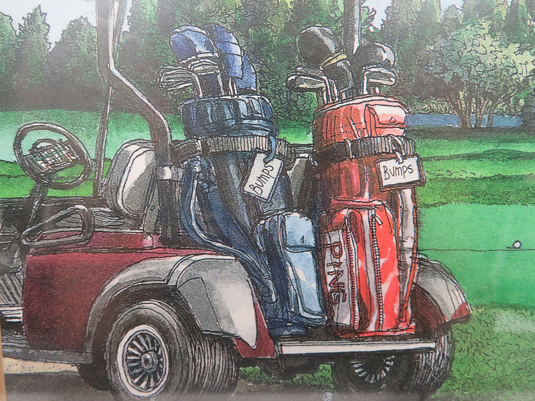 Golf Cart Print