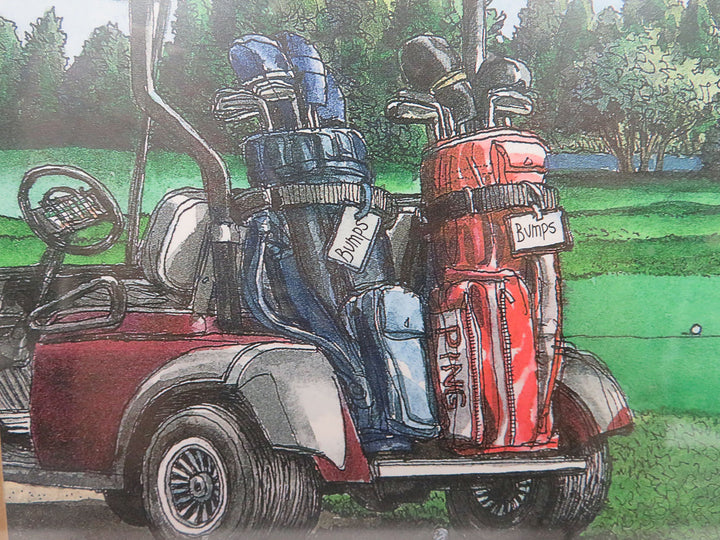 Golf Cart Print