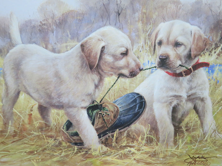 "That's My Puppy- Yellow Lab"  Print