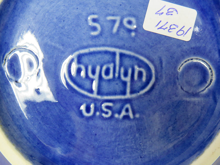 Cobalt Hyalyn Bowl
