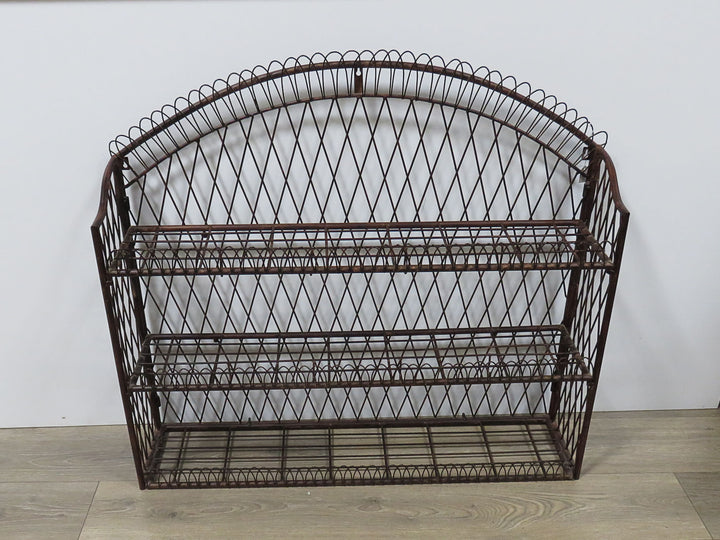 Vintage Design Wire Hanging Shelf
