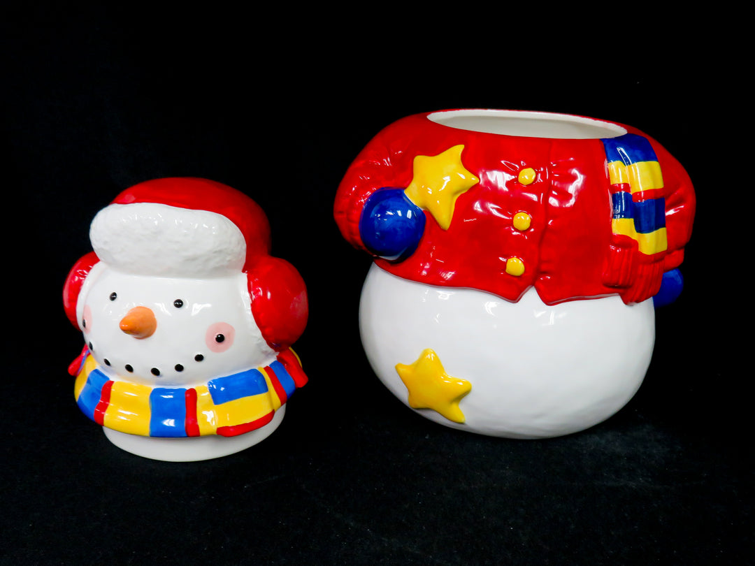 Snowman Cookie Jar