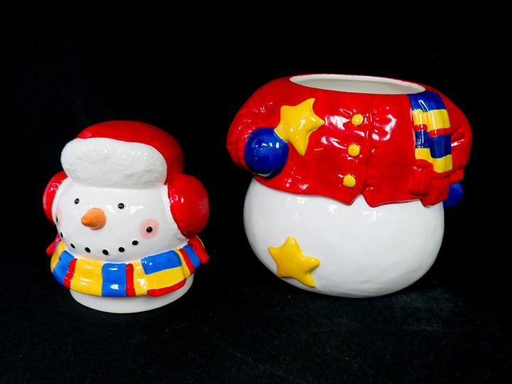 Snowman Cookie Jar
