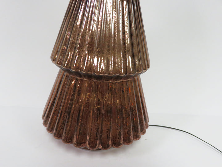Mercury Glass Lighted Tree