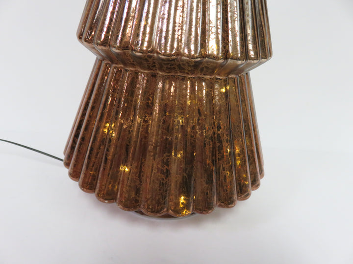Mercury Glass Lighted Tree