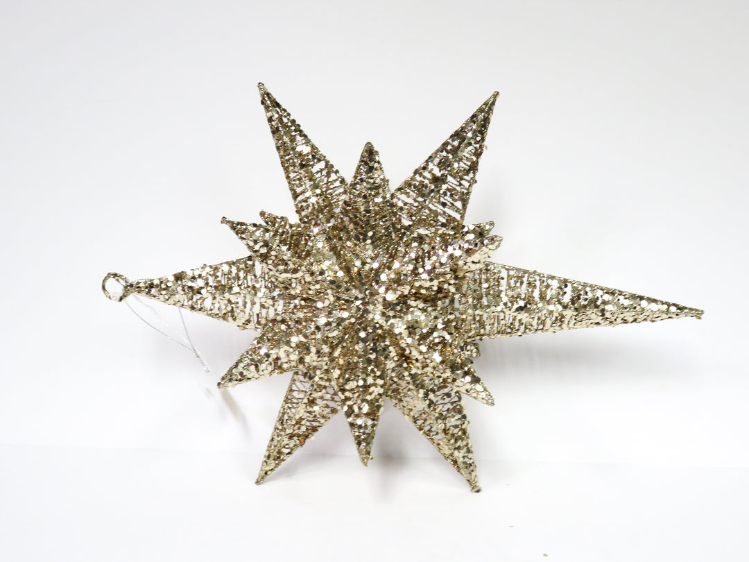 Gold Glitter Star
