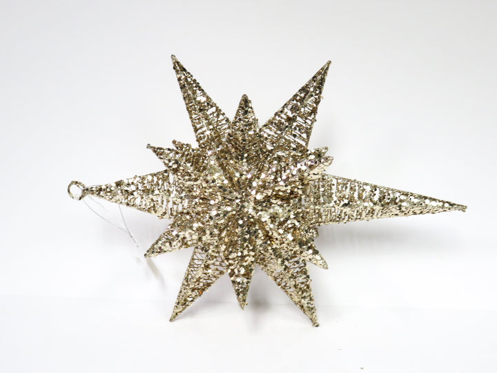 Gold Glitter Star