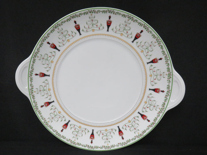 Bernardaud Handled Cake Plate