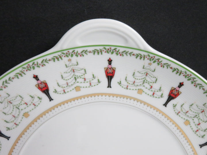 Bernardaud Handled Cake Plate
