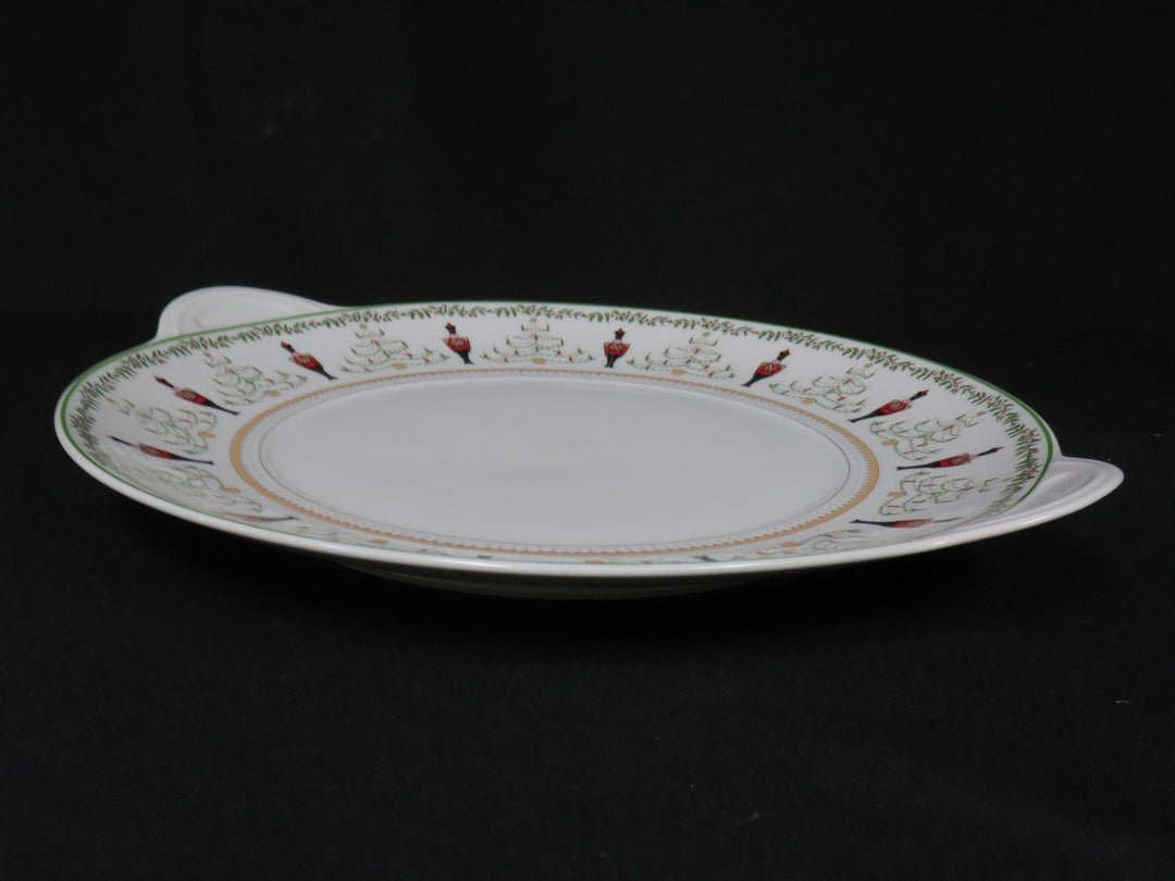 Bernardaud Handled Cake Plate