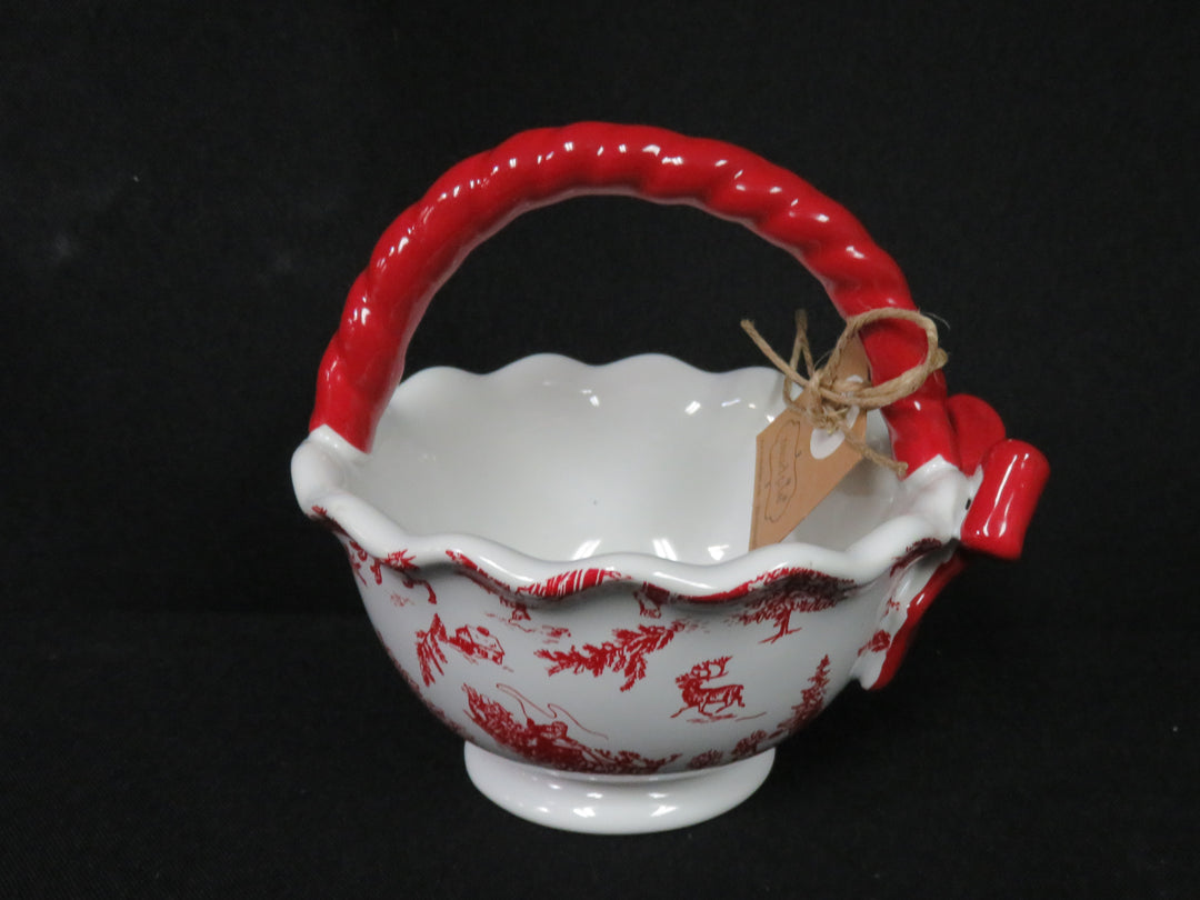 Mudpie Christmas Candy Dish