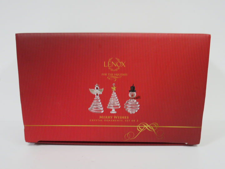 Lenox "Merry Wishes" Ornaments