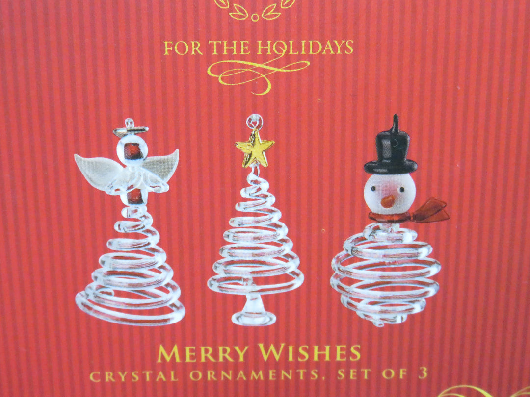 Lenox "Merry Wishes" Ornaments