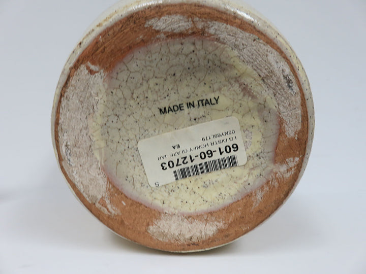 Distressed Covered Pot