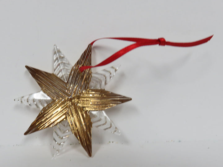 Baccarat Noel Gold Star