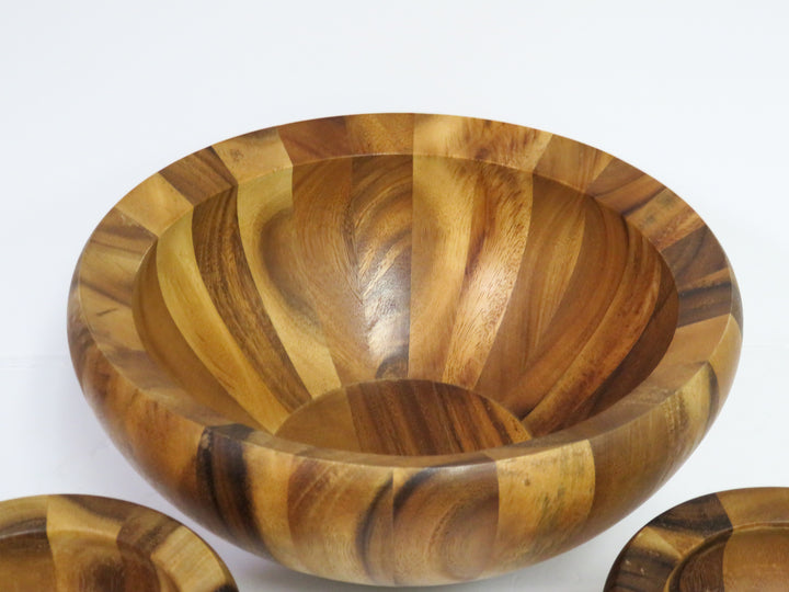 Nambe "Yaro" Salad Bowl Set