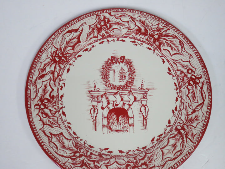 Restoration Hardware Christmas Tin Plates