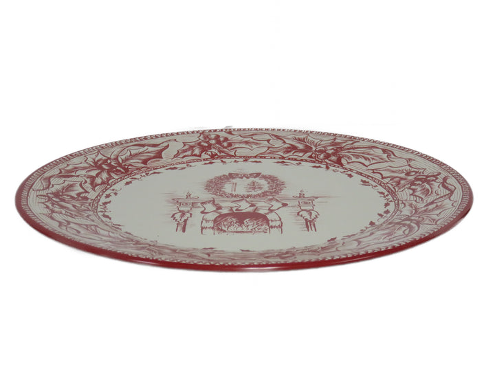 Restoration Hardware Christmas Tin Plates