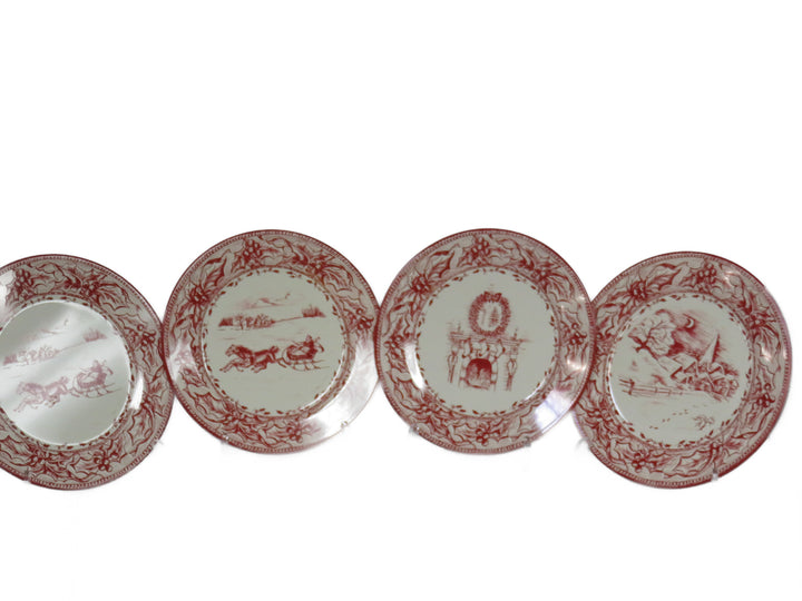 Restoration Hardware Christmas Tin Plates