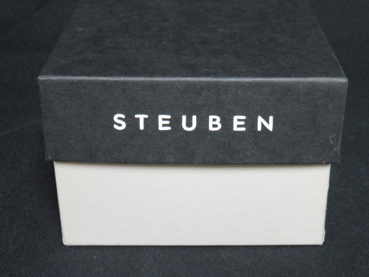 Steuben Holiday Gift Box Ornament