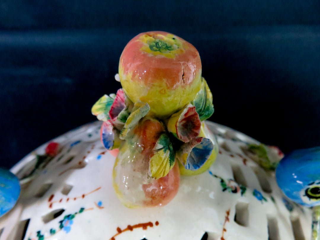 Italian Bowl with Parrots