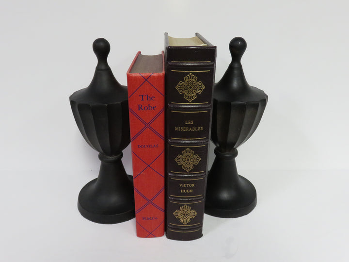 Faceted Urn Style Bookends