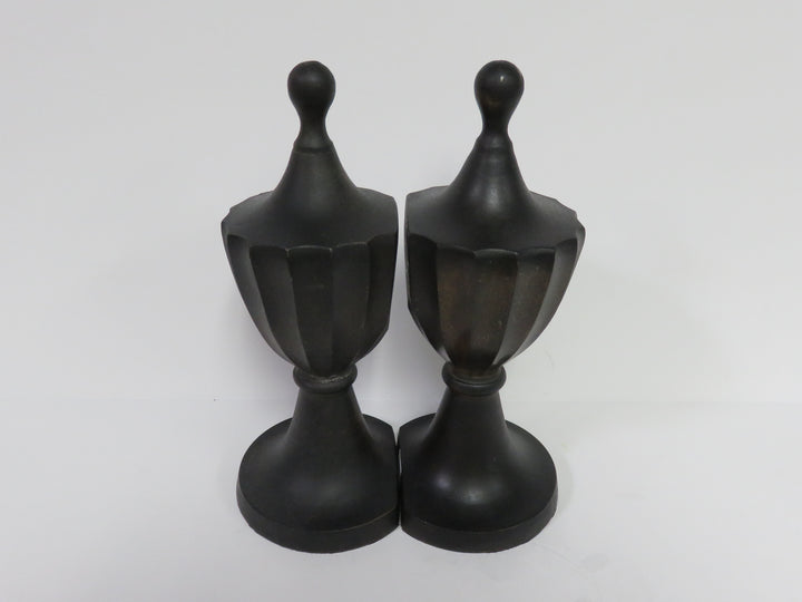 Faceted Urn Style Bookends