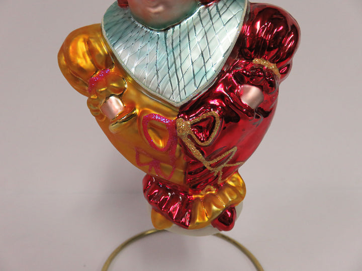 Christopher Radko Clown Ornament