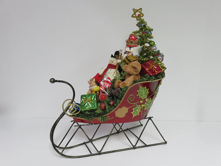 Lynn Haney Santa with Sleigh
