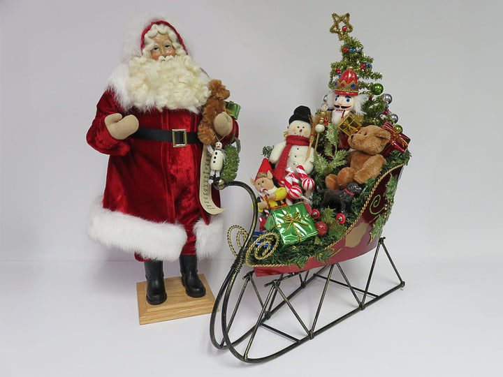 Lynn Haney Santa with Sleigh