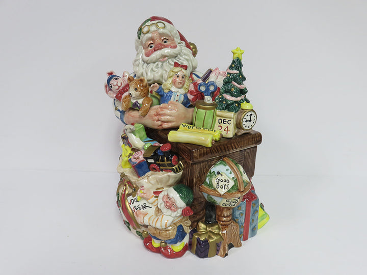 Fitz & Floyd Santa Cookie Jar