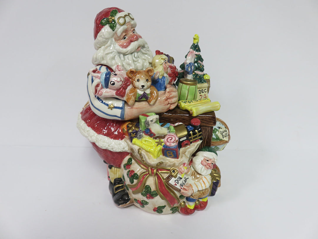 Fitz & Floyd Santa Cookie Jar