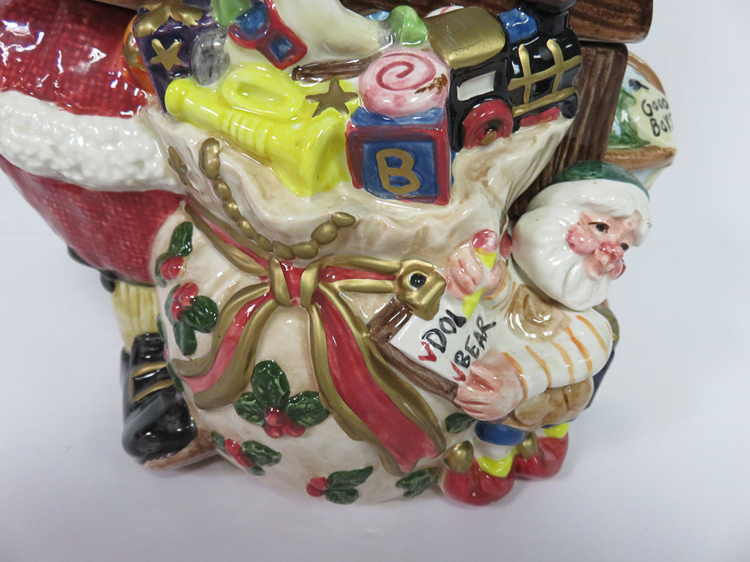Fitz & Floyd Santa Cookie Jar