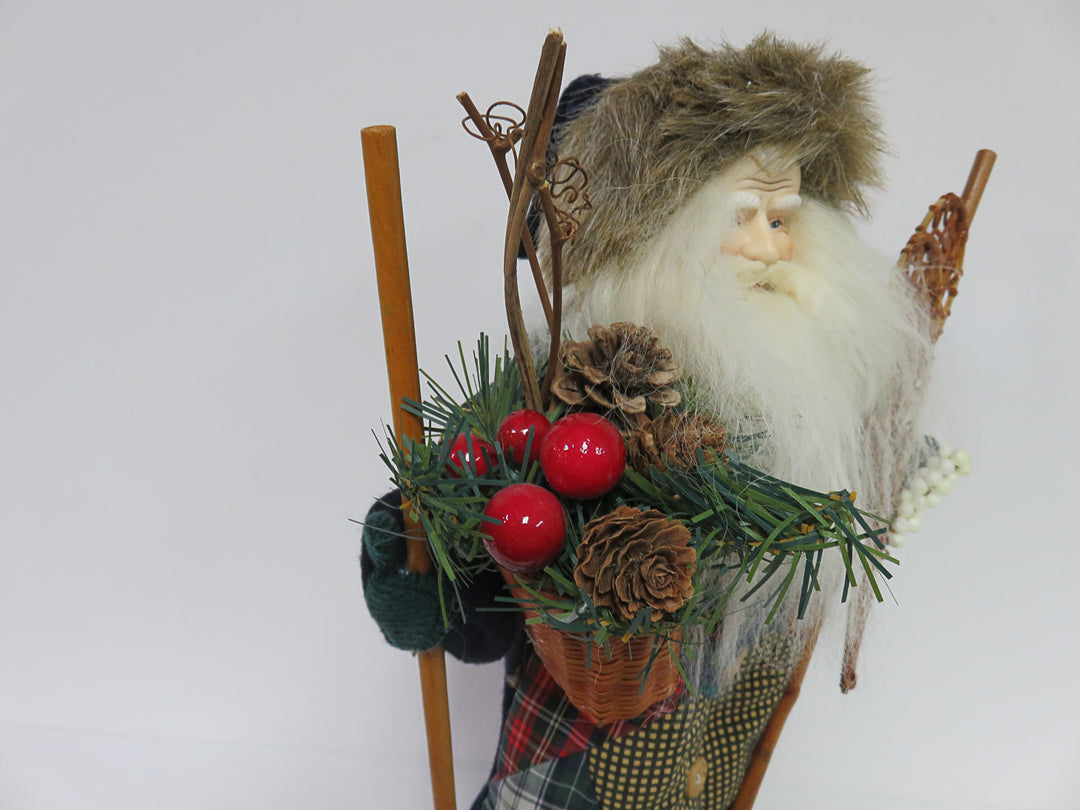 Santa with Patchwork Coat
