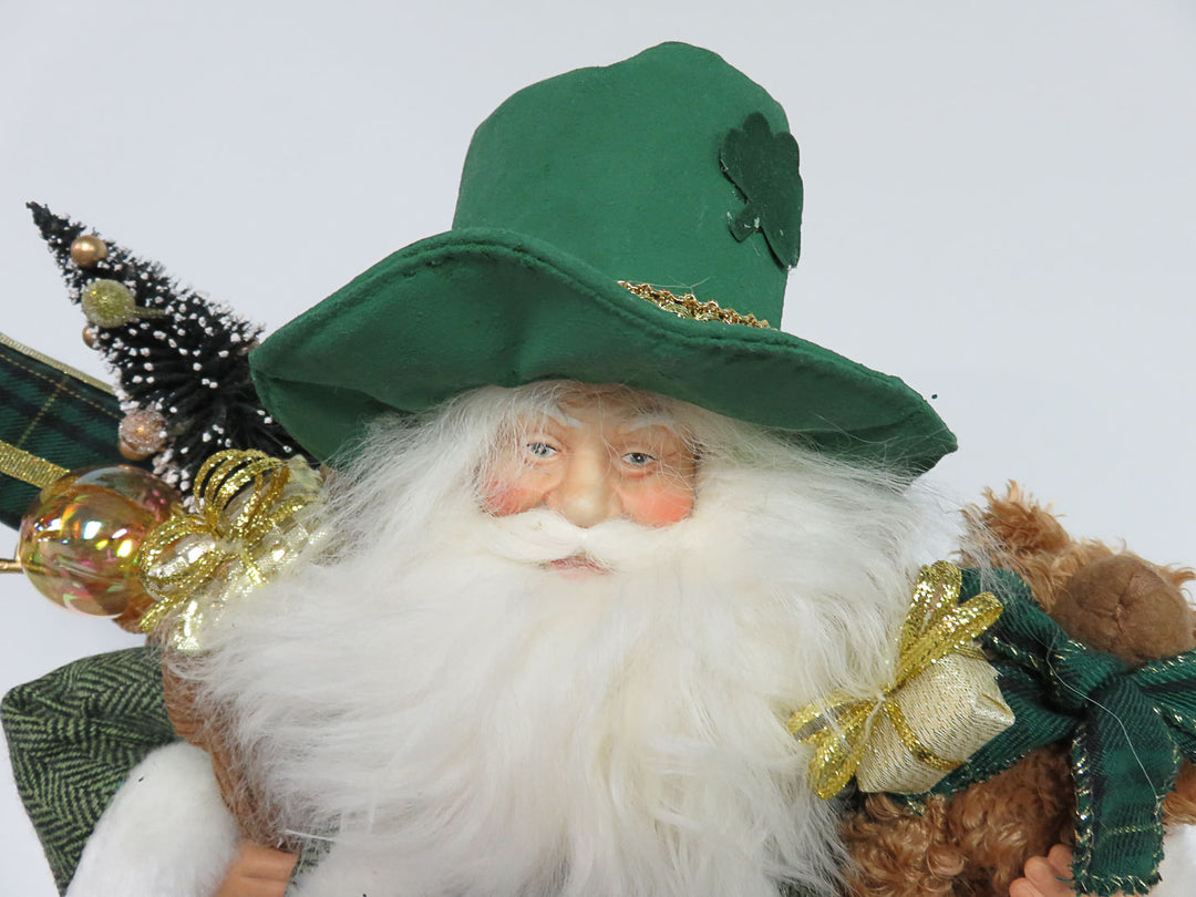 Standing Irish Santa