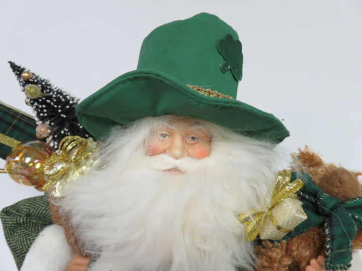 Standing Irish Santa