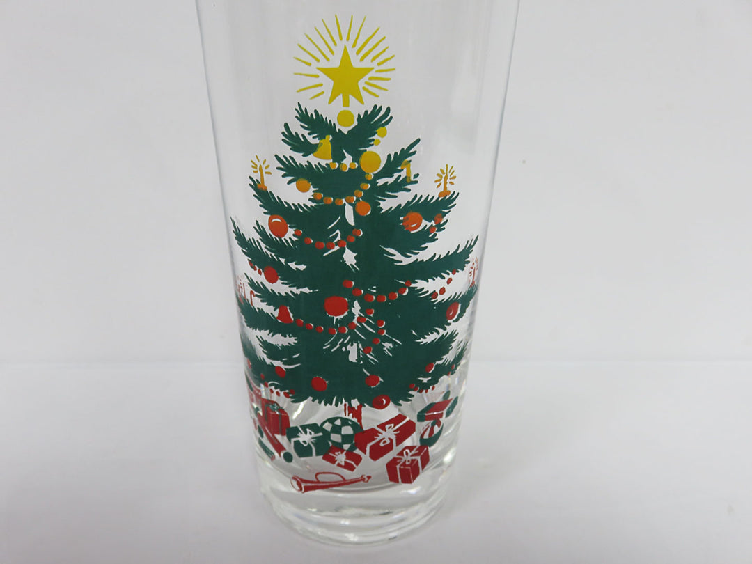 Vintage Christmas Highball Tumblers
