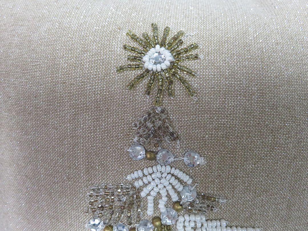 Pier 1 Christmas Pillow