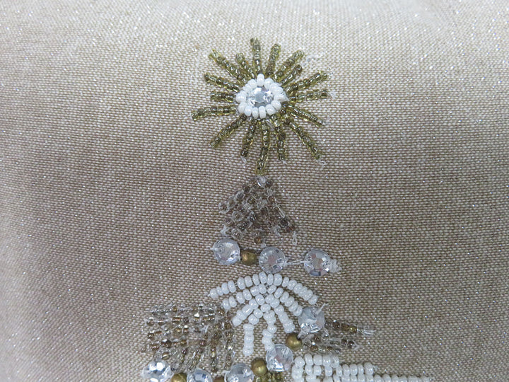Pier 1 Christmas Pillow