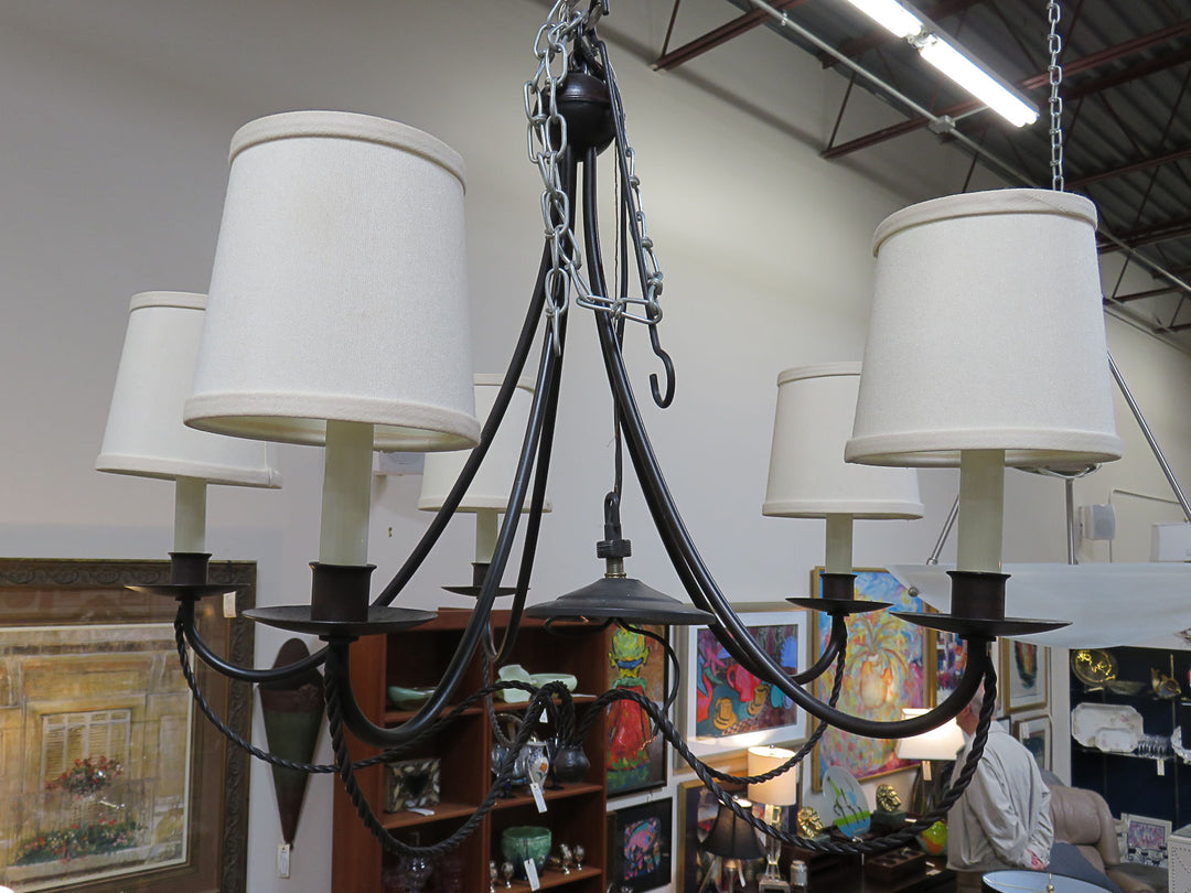 Pottery Barn 5 Light Chandelier
