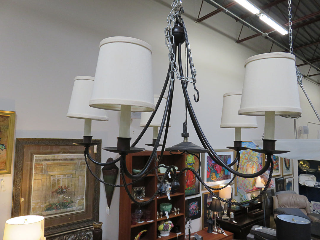 Pottery Barn 5 Light Chandelier