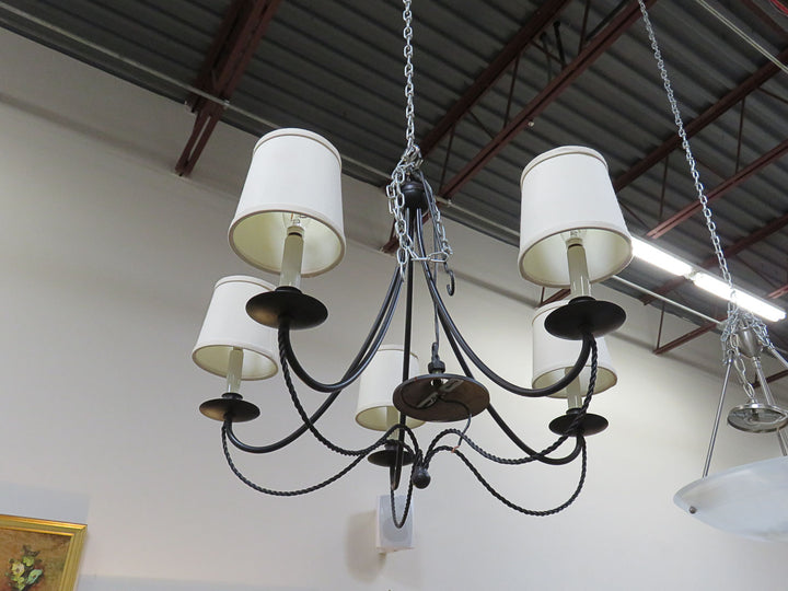 Pottery Barn 5 Light Chandelier