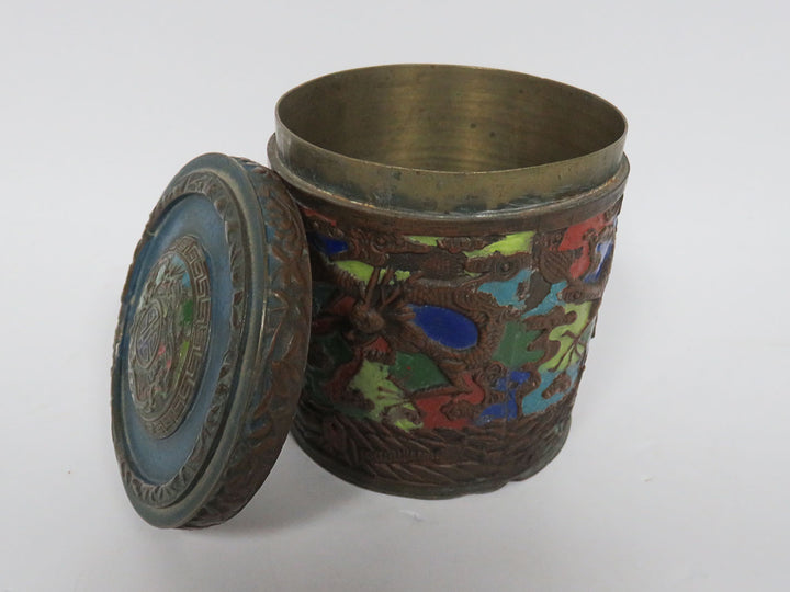 Cloisonne Tea Box