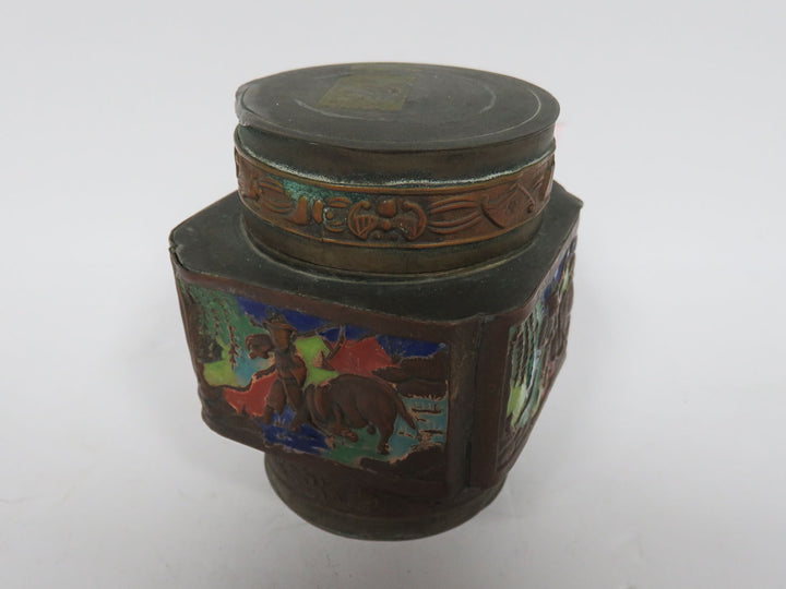 Cloisonne Tea Box