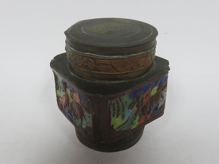 Cloisonne Tea Box