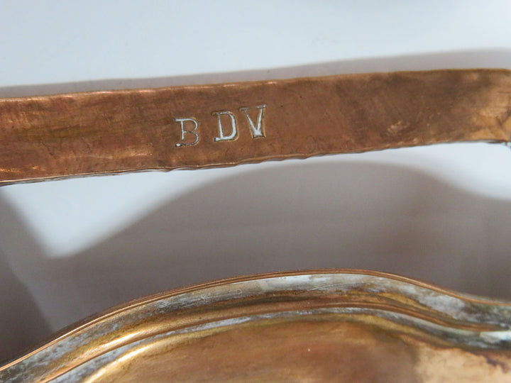Hammered Copper Tea Set with Tray