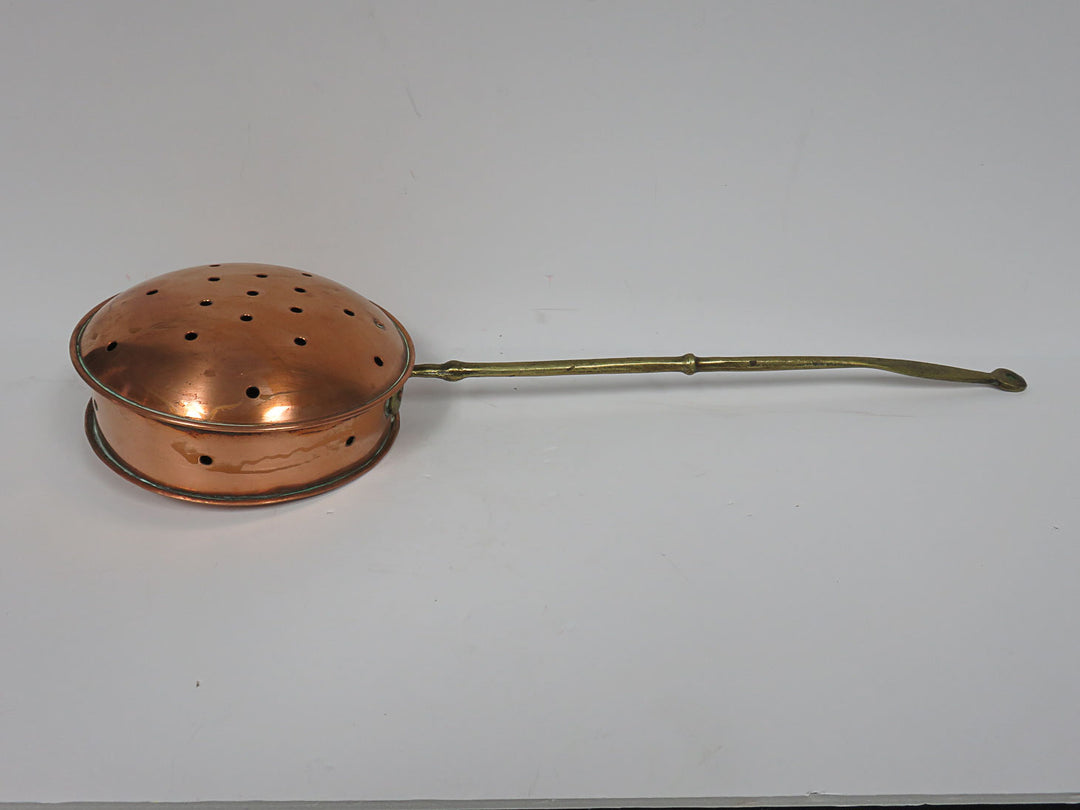 Copper and Brass Chestnut Roaster